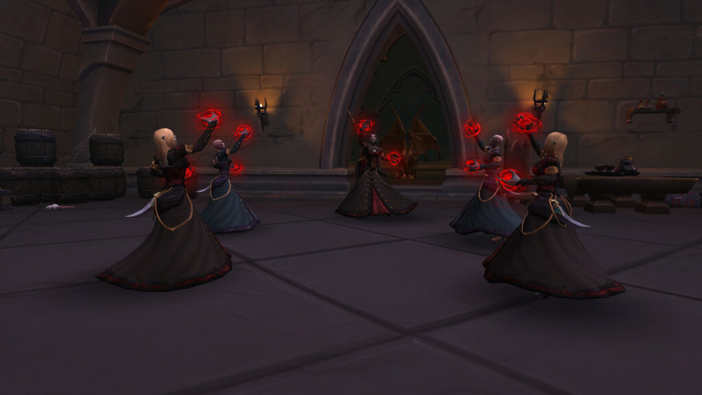 WoW Venthyrs perform a ritual